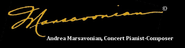 Andrea Marsavonian, Pianist-Composer